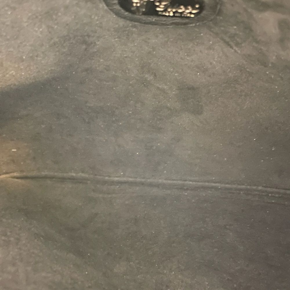 GUCCI Black Leather & Python Trim Vintage Clutch - Picture 4 of 15